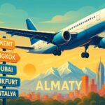 Алматыдан халықаралық әуе бағыттарының ТОП-ы