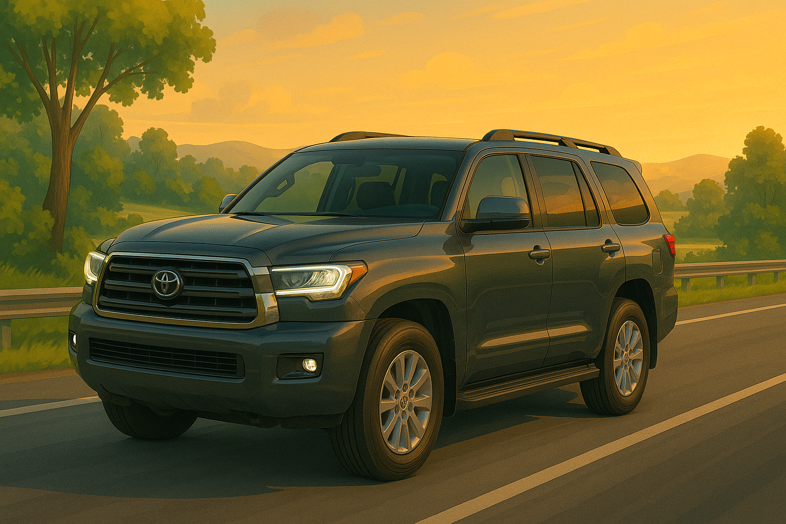GrandCar ұсынған Toyota Sequoia: өмірдің кез келген жағдайына арналған сенімді жол талғамайтын көлік